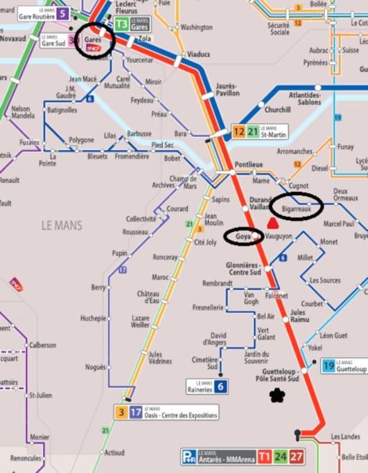 Maison 4 Chambres 12 Pers A 2,8Km Du Circuit Et Proche Bouleries Jump Le Mans Kültér fotó